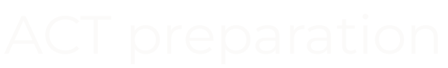 ACT preparation coaching